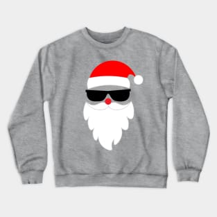 Minimalist Santa Claus, Funny Christmas Day, Christmas Party Costume Crewneck Sweatshirt